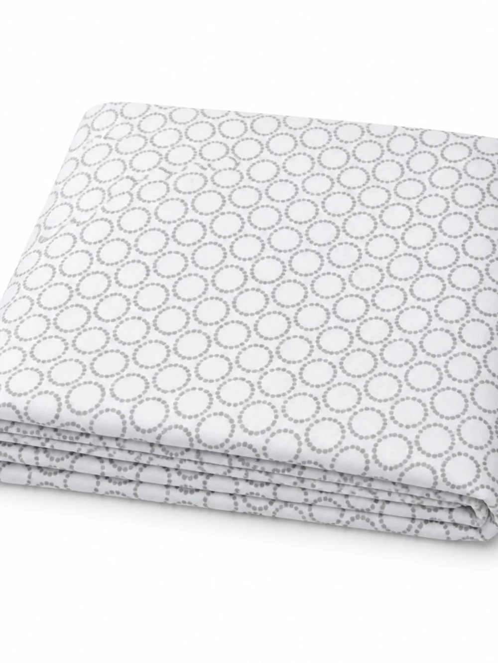 Gray Circle-twin Bed Devet - White and Gray